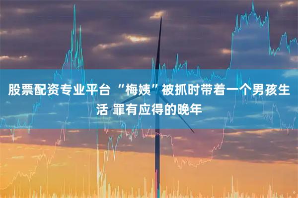 股票配资专业平台 “梅姨”被抓时带着一个男孩生活 罪有应得的晚年